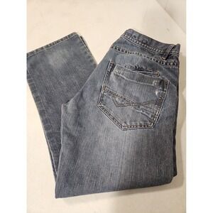 Decree Denim men's jeans 36" Wx 32"L distressed classic  Jeans EUC (1894